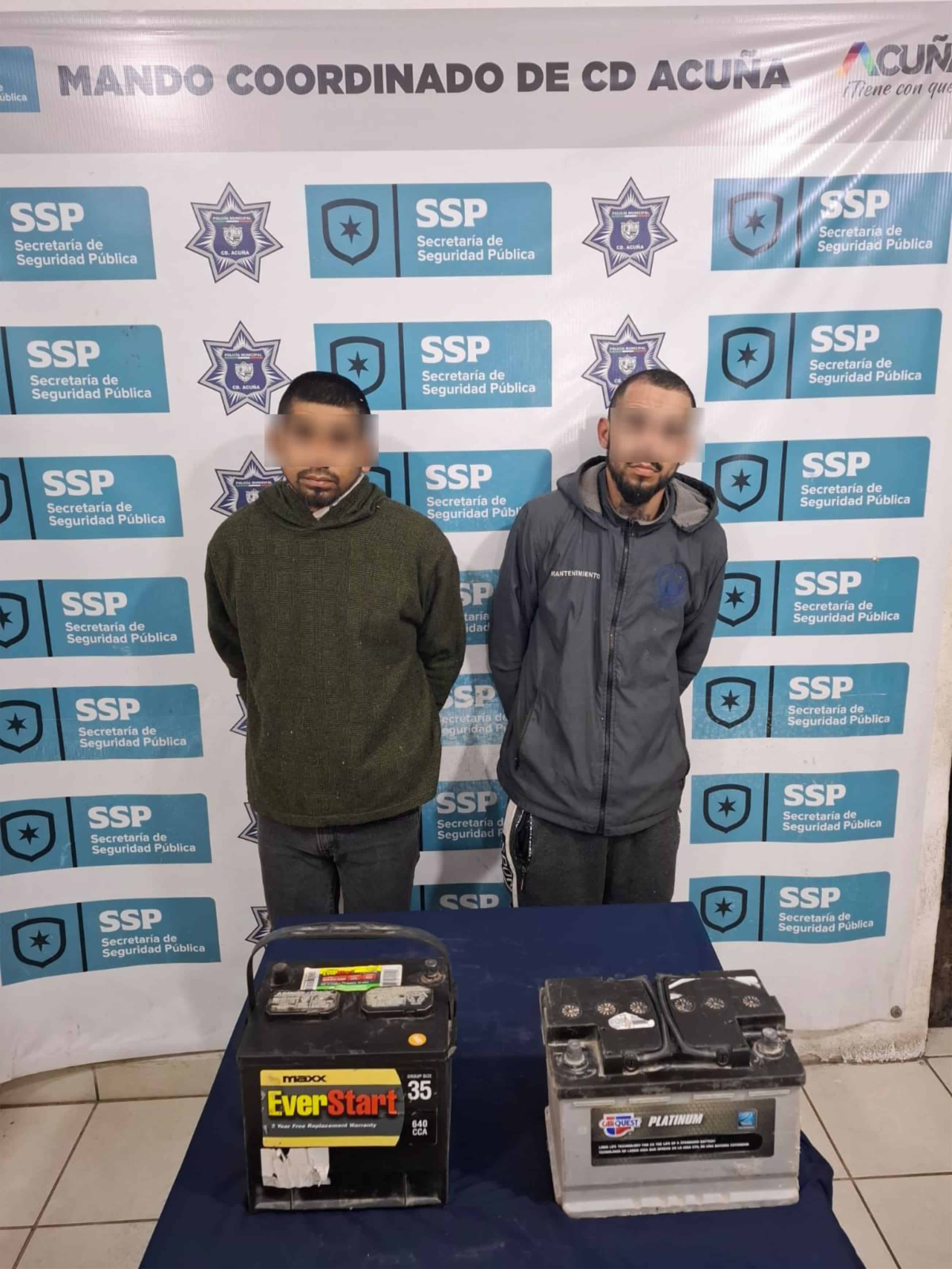 Detenidos por robo en Ciudad Acuña gracias a proximidad policiaca