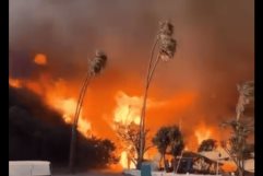 Personas saquean casas afectadas por incendios de Los Angeles