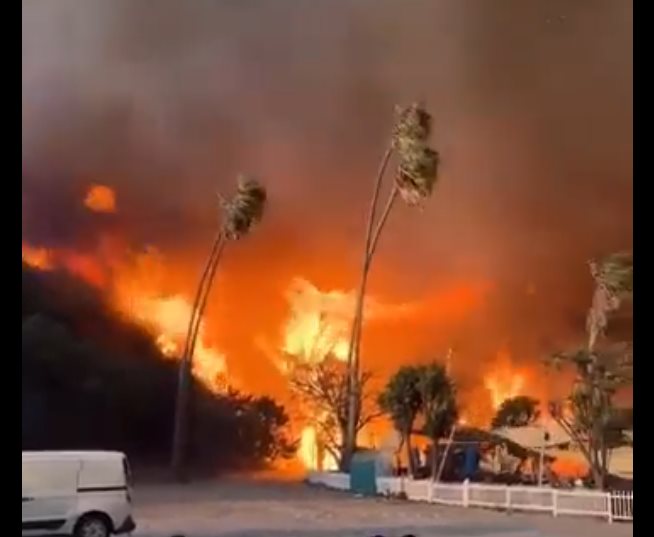 Personas saquean casas afectadas por incendios de Los Angeles