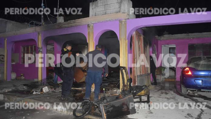 Incendio consume casa en la Hipódromo