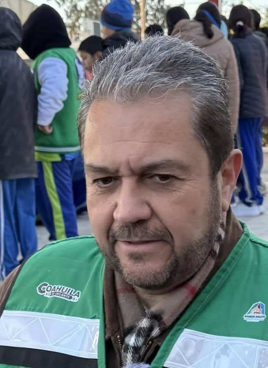 El alcalde de Ramos Arizpe, Tomás Gutiérrez Merino.