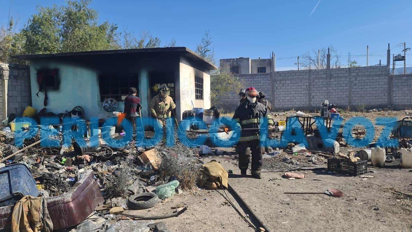 Le queman casa por tercera vez en la 20 de Noviembre