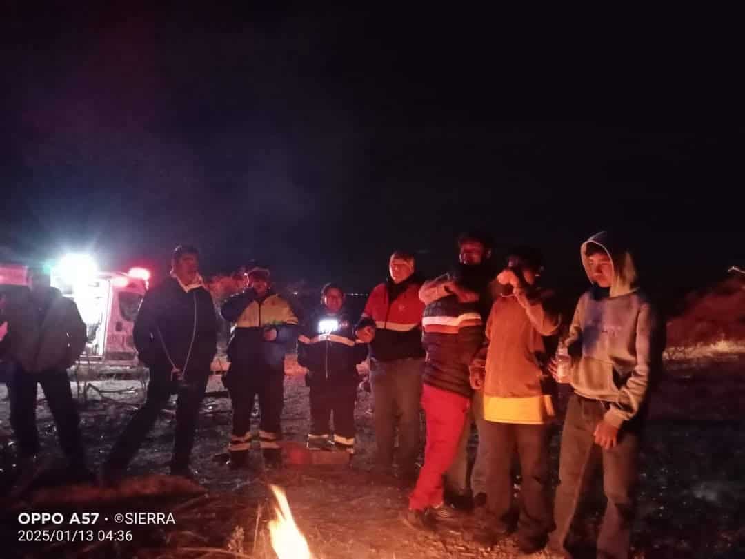 Rescatan a excursionistas atrapados en el Cañón de Montoya 