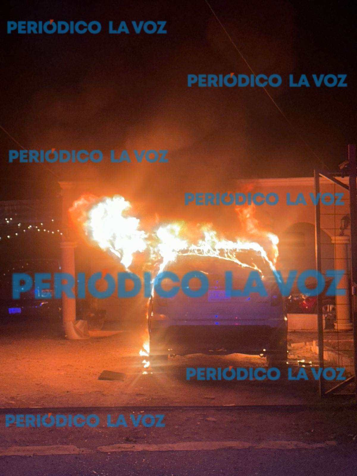 Fuego consume  troca en Asturias