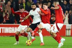 Liverpool deja escapar puntos ante Nottingham Forest