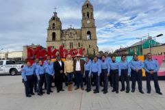 Presenta Laura a integrantes De Guardia Civil en Múzquiz