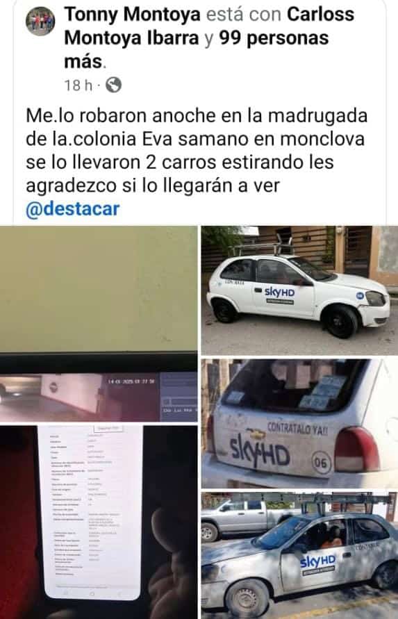 Recuperan Policías de Frontera auto robado