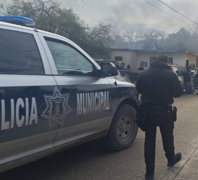 Elementos de Seguridad Pública Municipal atendieron dicho reporte.