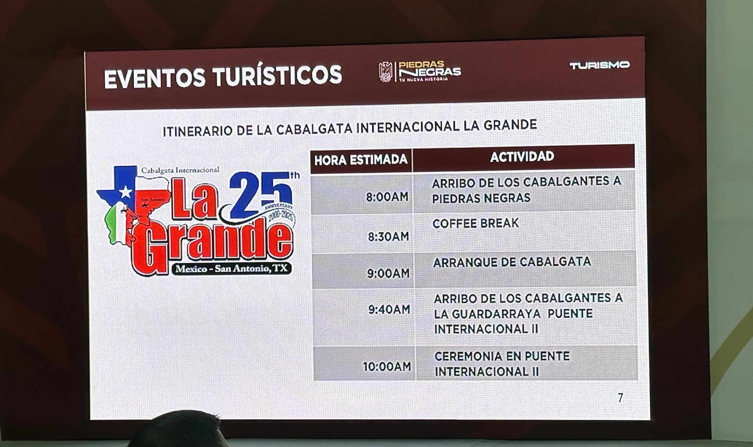 Cabalgata Internacional La Grande Celebra su 25 Aniversario en Piedras Negras