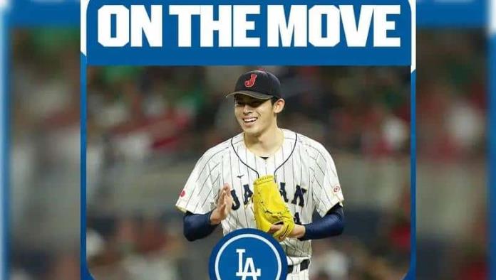 Roki Sasaki firma por seis años con Dodgers de Los Ángeles