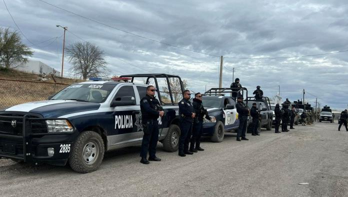 Realizan operativo de seguridad conjunto en Sabinas; participa la Secretaria de Marina