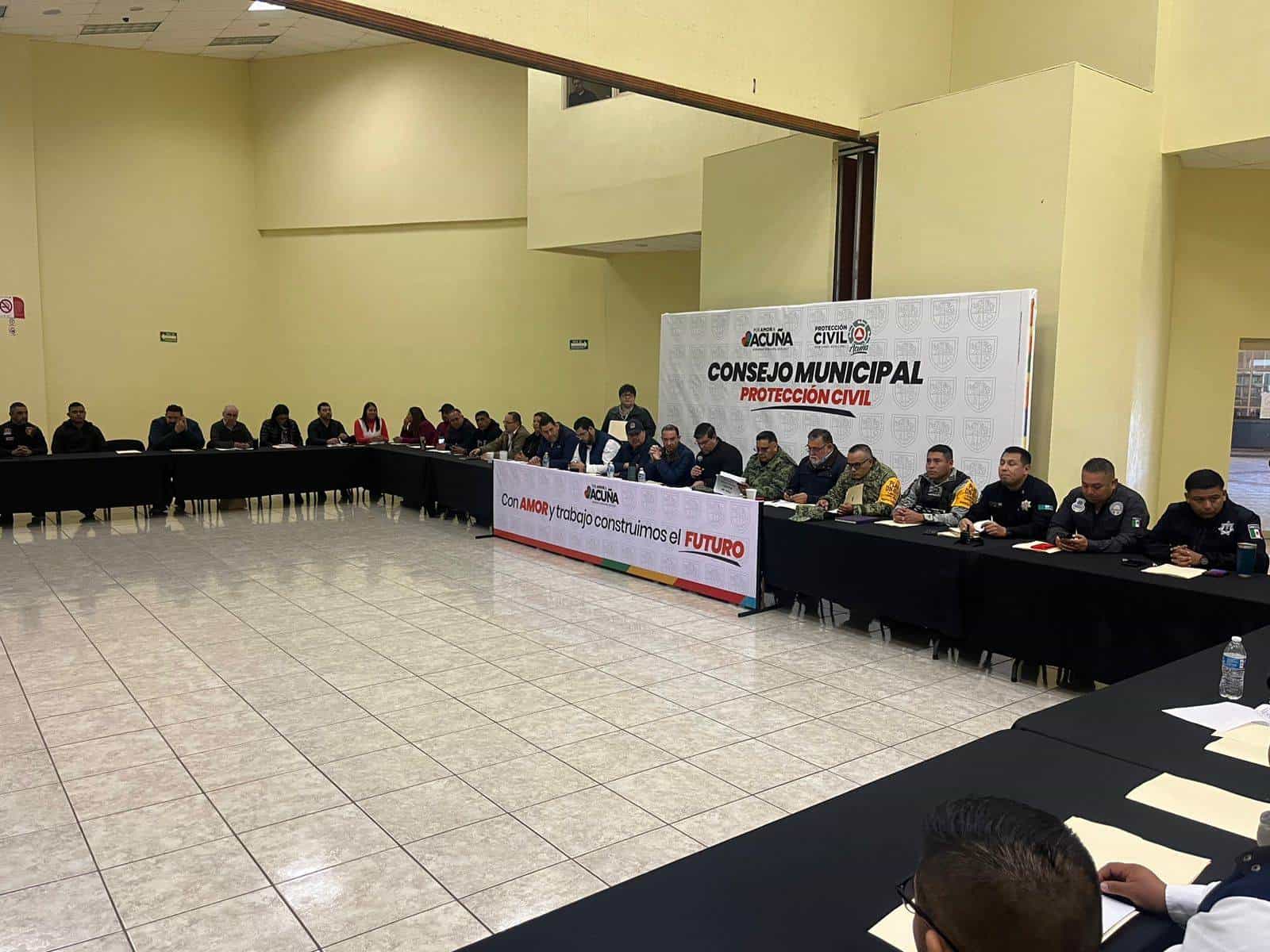 Nuevo Consejo Municipal de Protección Civil en Ciudad Acuña