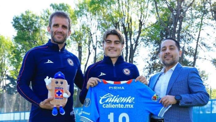 Cruz Azul hace oficial incorporación de Luka Romero