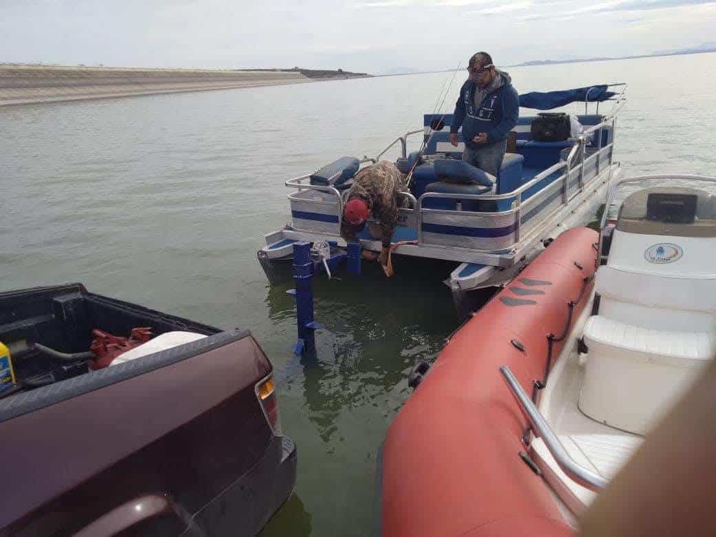 Personal del Faro de Don Martín rescatan 5 lanchas en lo que va del presente mes de enero.