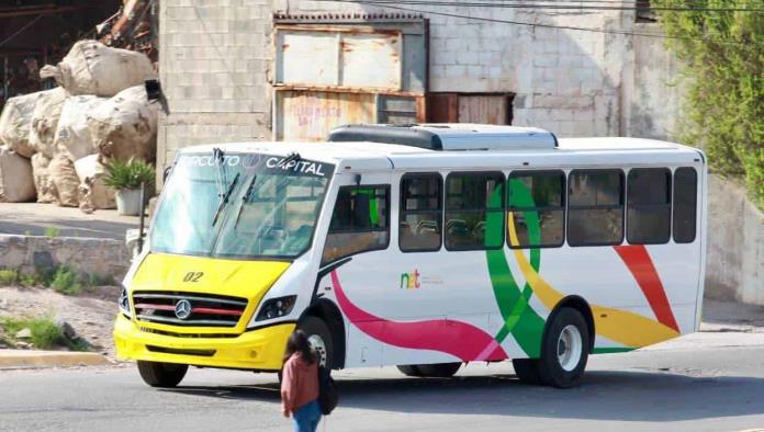 Mantendrán servicio de transporte público