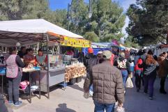 Lució desairada La Alameda, por frío