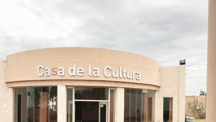 Vandalizan la Casa de la Cultura