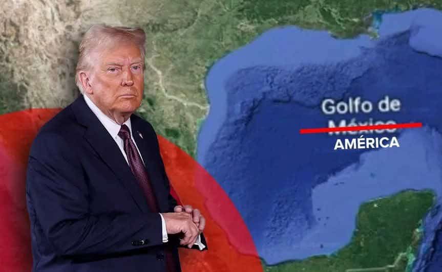 Trump Propone Renombrar el Golfo de México como Golfo de América
