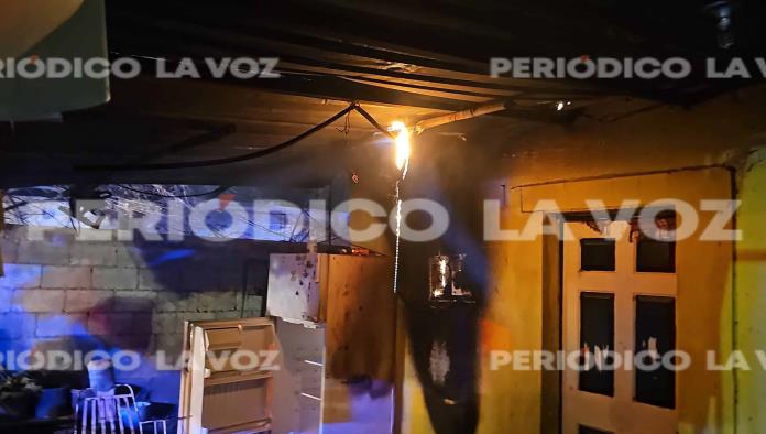 Se incendia casa en la Hipódromo