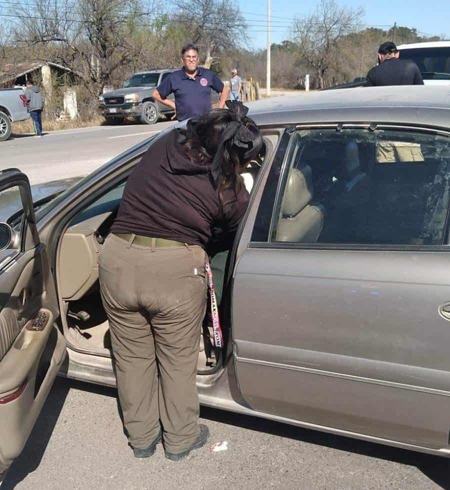 Choque en el Puente La Becerra deja dos lesionadas