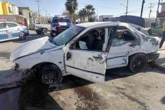 Accidente vehicular en Ciudad Acuña por exceso de velocidad deja a un herido