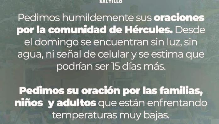 Incomunicado Hércules sin luz