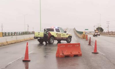 Cierran puente durante 6 horas