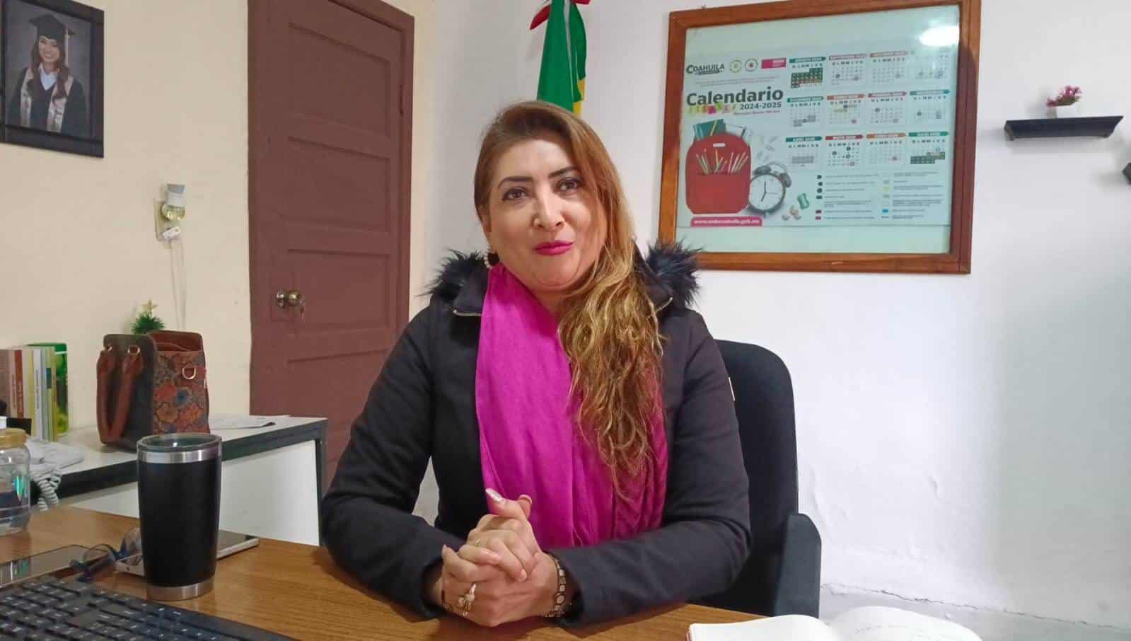Marisol Ávila Menchaca Subdirectora de Servicios Educativos para los municipios de Sabinas, Juárez y Progreso.