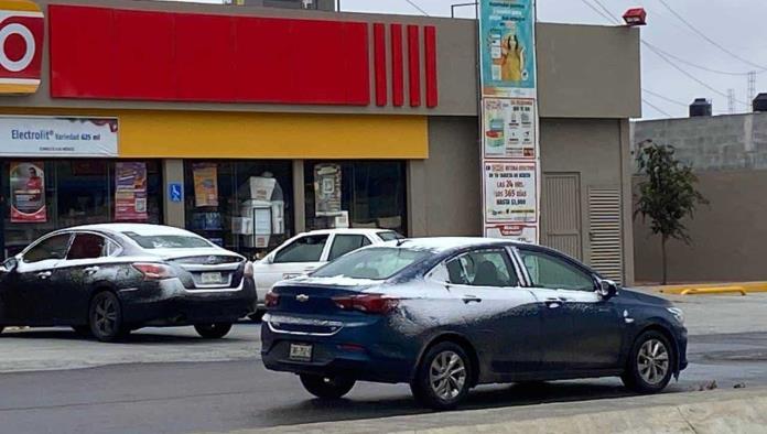 Caos y heladas en Ramos Arizpe