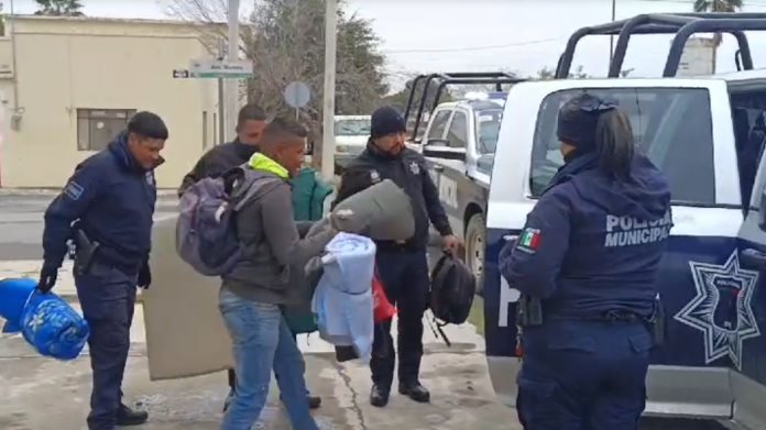 TRASLADAN ALBERGUE A 5 PERSONAS
