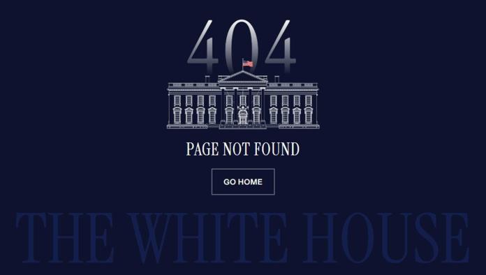 Trump ordena el cierre de la versión en español de la web de la Casa Blanca y redes social