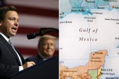 Trump impulsa renombrar el Golfo de México; Sheinbaum defiende su denominación histórica