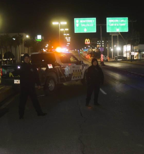 Cierran parcialmente puentes en Monclova por bajas temperaturas