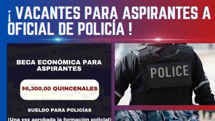 Convocan a integrarse como oficiales de policía en Nava