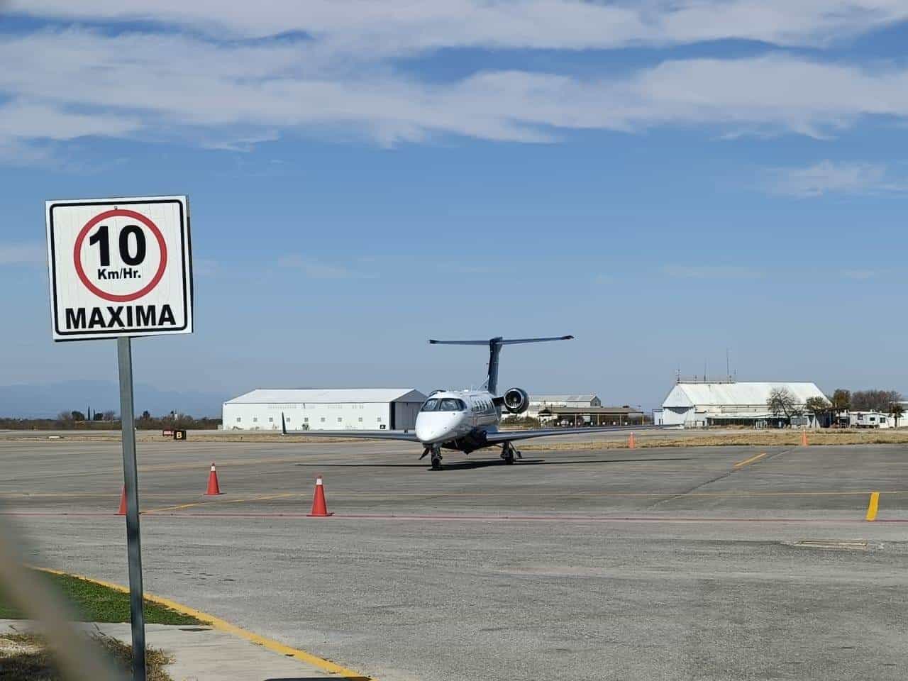 El Aeropuerto Venustiano Carranza registra 35 operaciones mensuales.