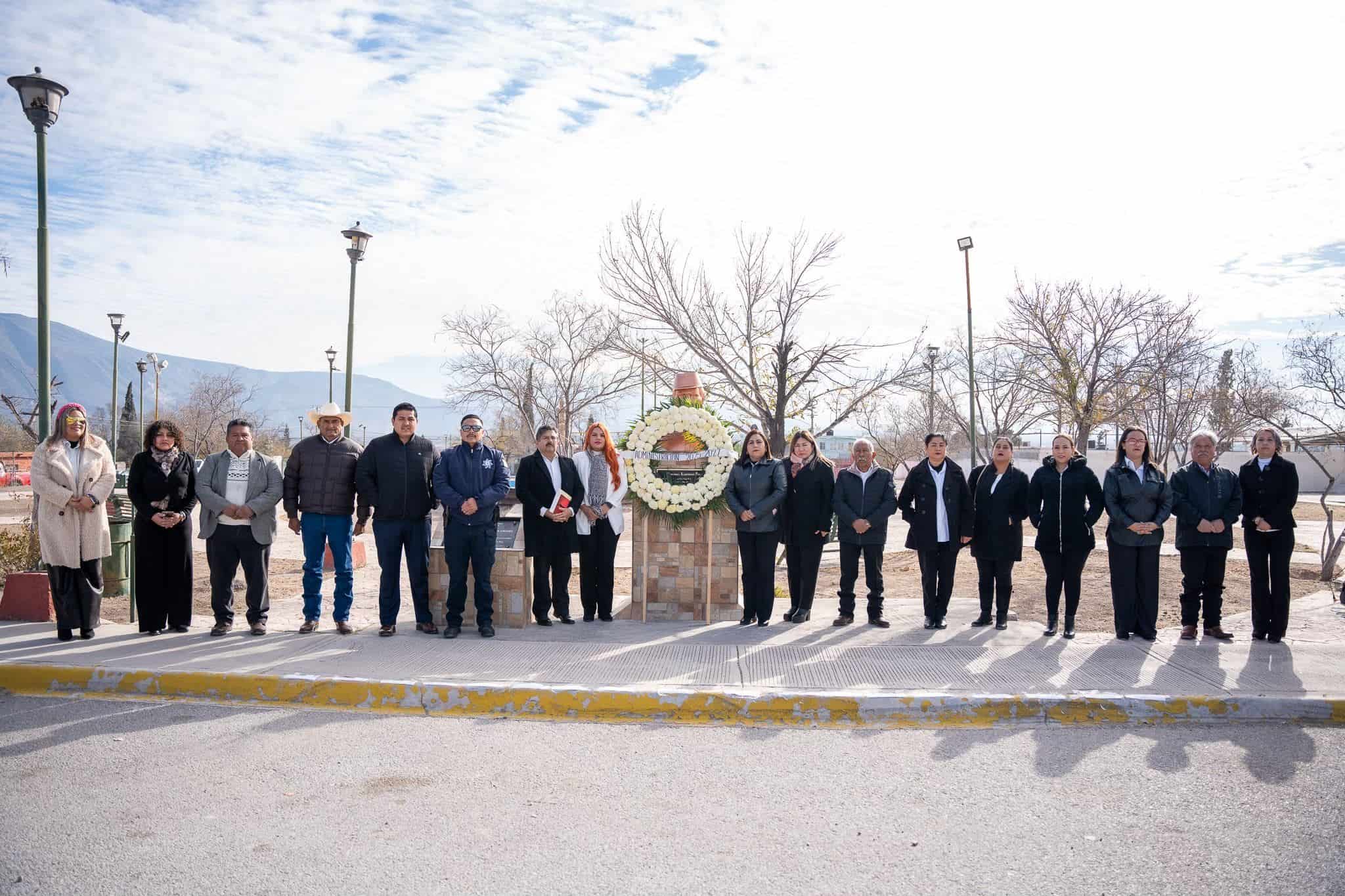 Conmemoran natalicio del Coronel Ildefonso Fuentes en Castaños