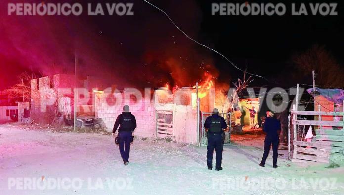 Consume incendio capilla de la Santa Muerte