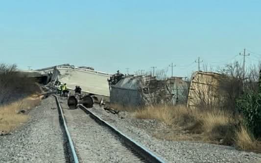 Descarrilamiento de tren afecta operaciones en Nava