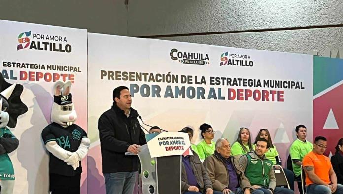 Presenta Javier Díaz ´Por Amor al Deporte´