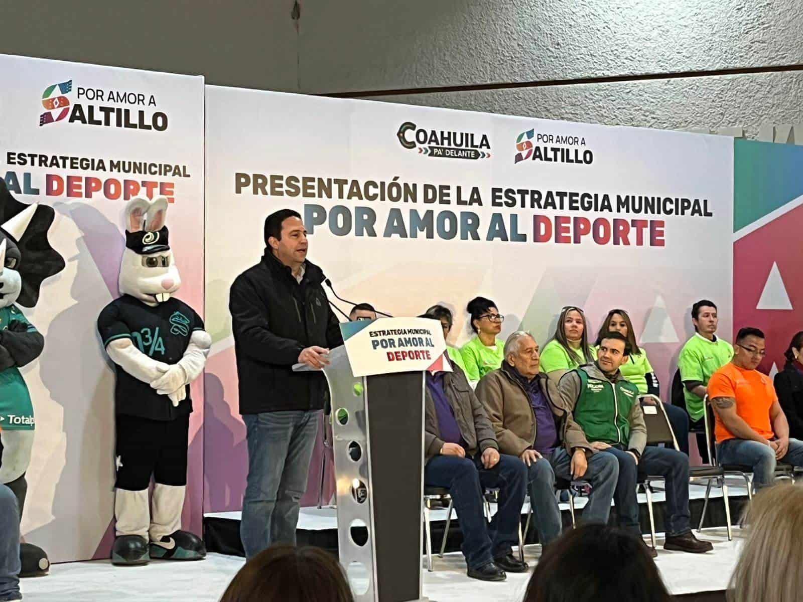 Presenta Javier Díaz ´Por Amor al Deporte´