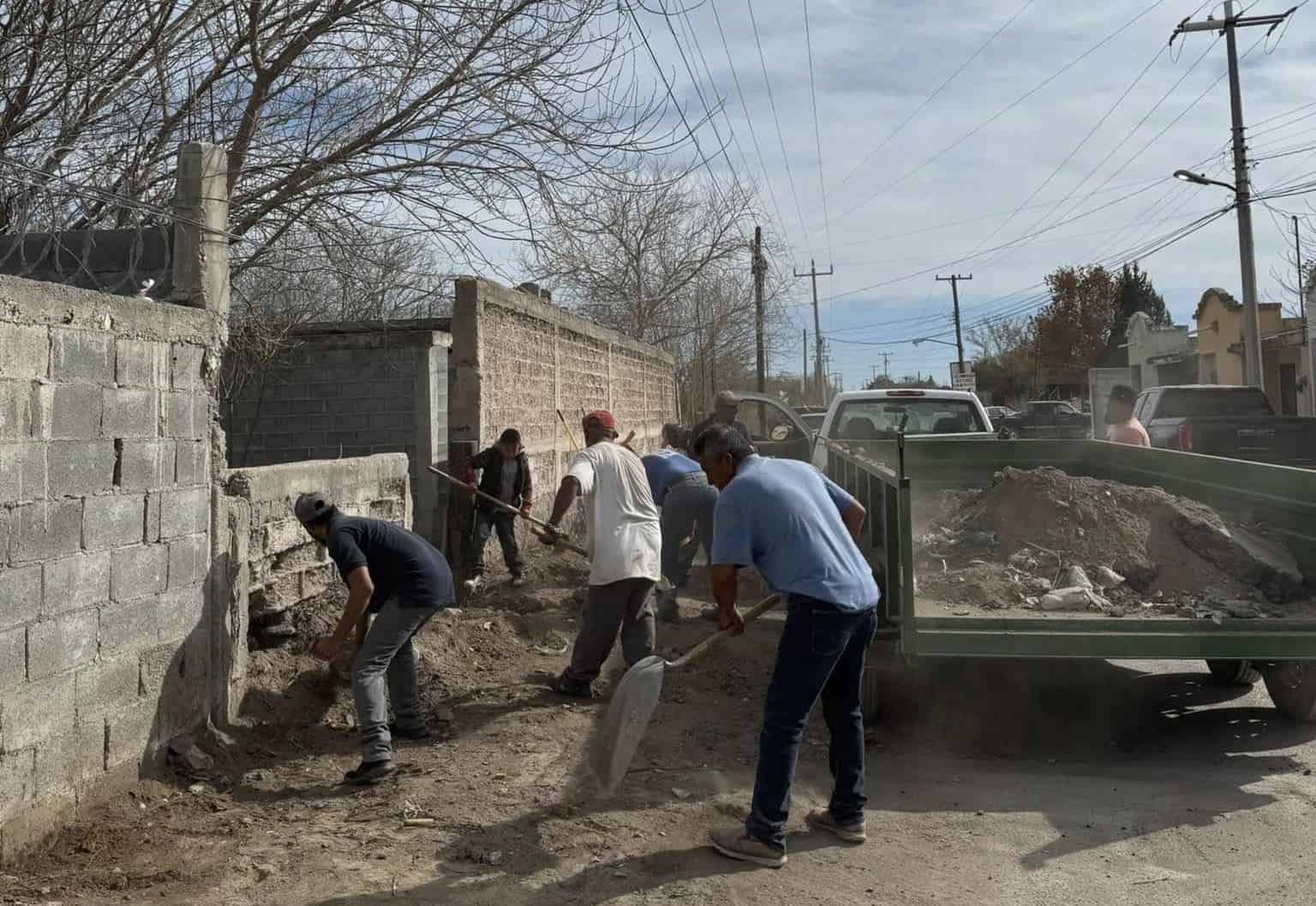 Transforman la colonia Nogalar con trabajo en equipo