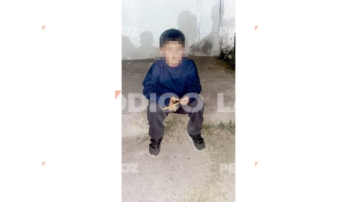 Niño de 6 años huye de casa en Frontera