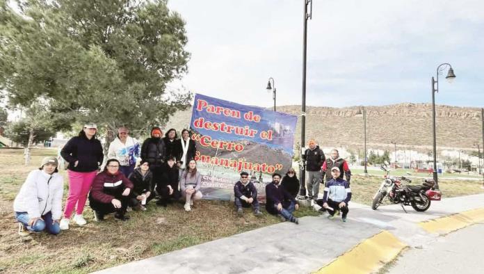 "Paren ecocidio en el cerro de Guanajuato"