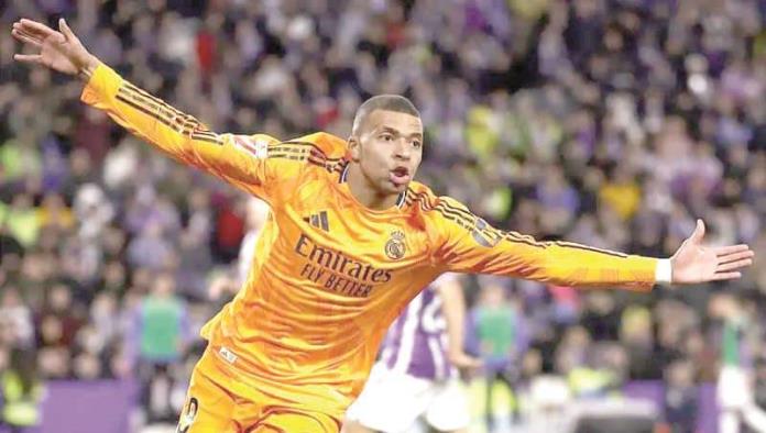 Hat-trick de Mbappé da nueva alegría al Real Madrid