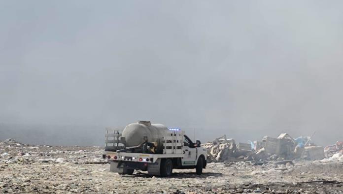 El incendio en el relleno sanitario fue sofocado totalmente