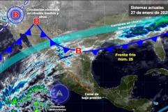 Frente frío 25 provocará lluvias y vientos fuertes en Coahuila