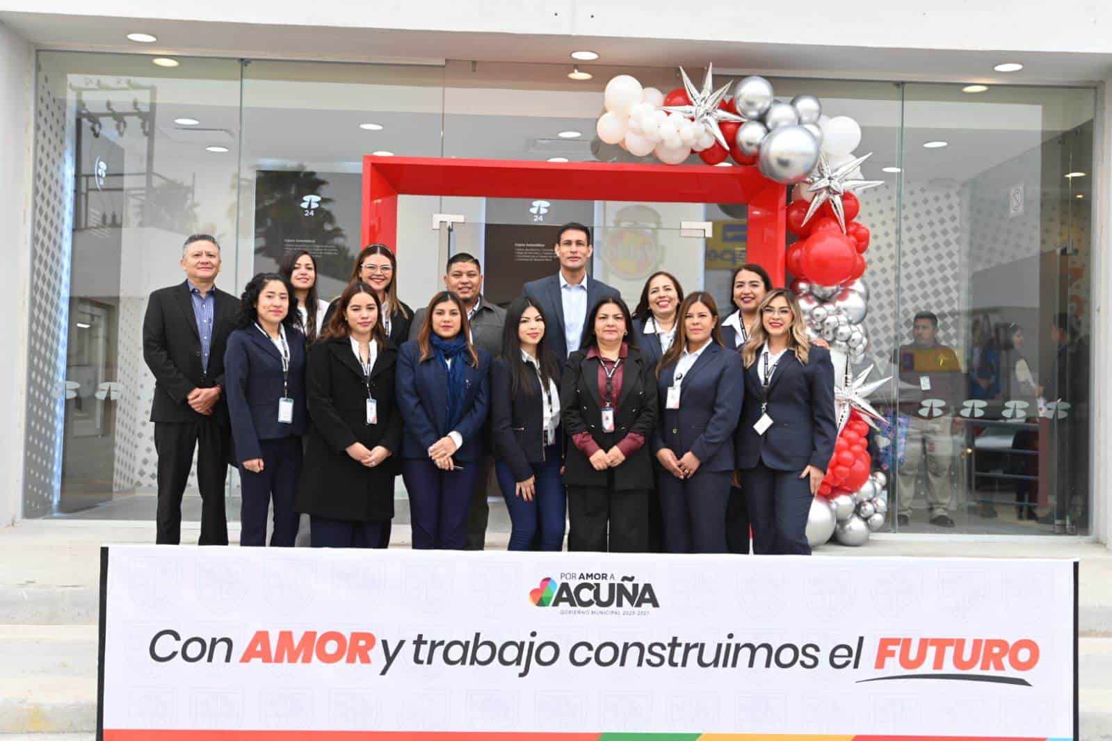 Apertura de nueva sucursal de Banorte en Ciudad Acuña