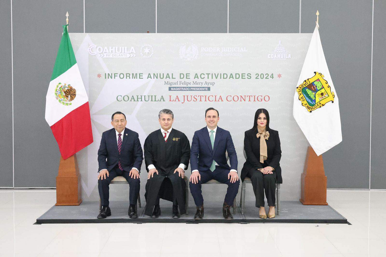 Trabajando coordinados los tres poderes del estado, fortalecemos a Coahuila