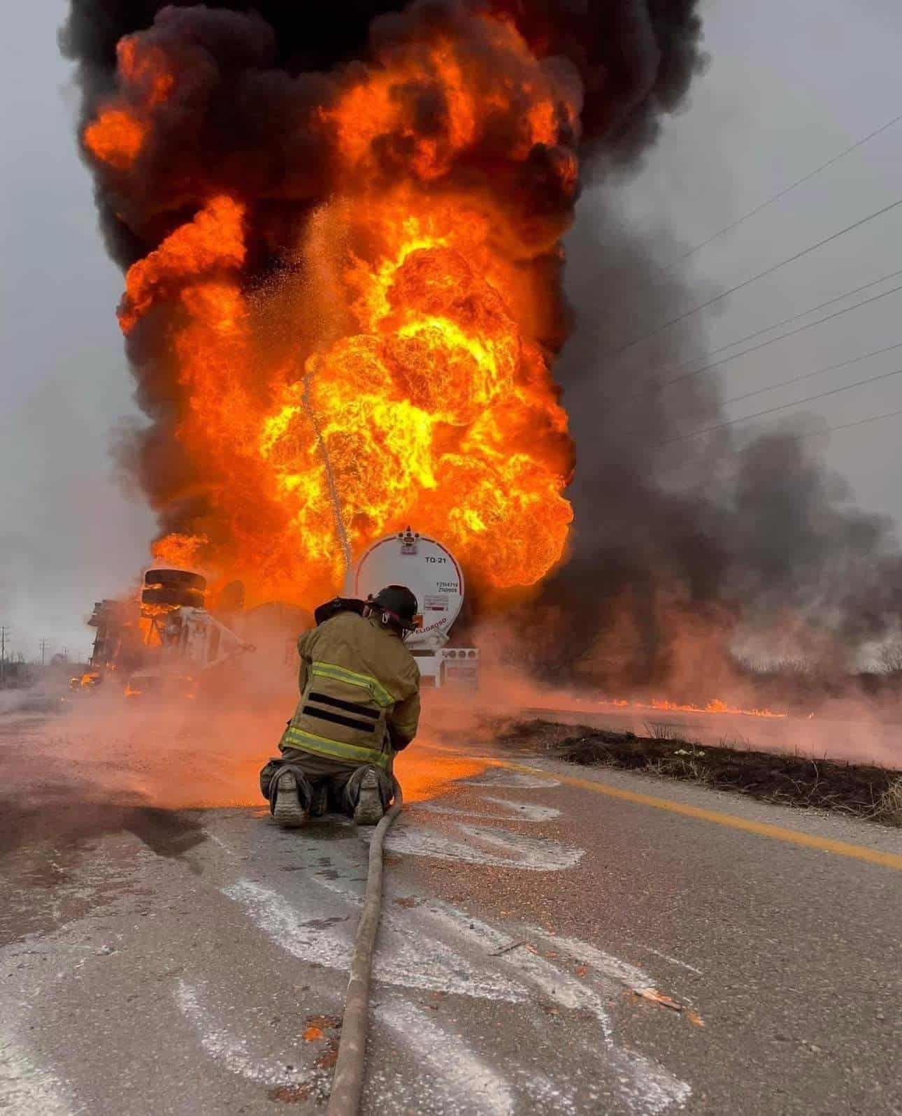 Explosión en la 57