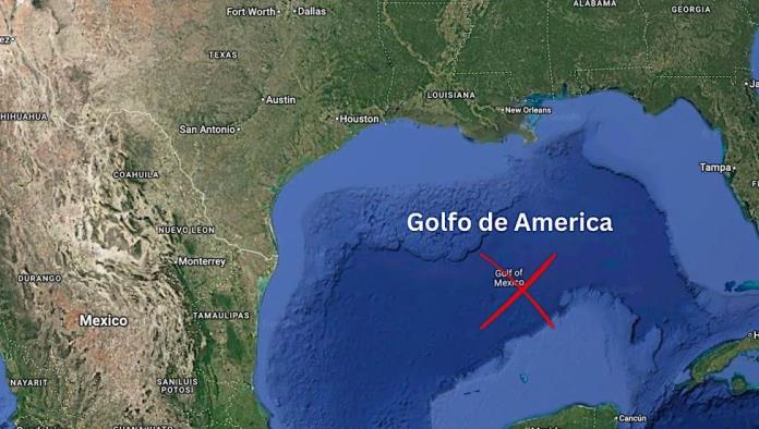 Google si cambiará el nombre del Golfo de México a de America